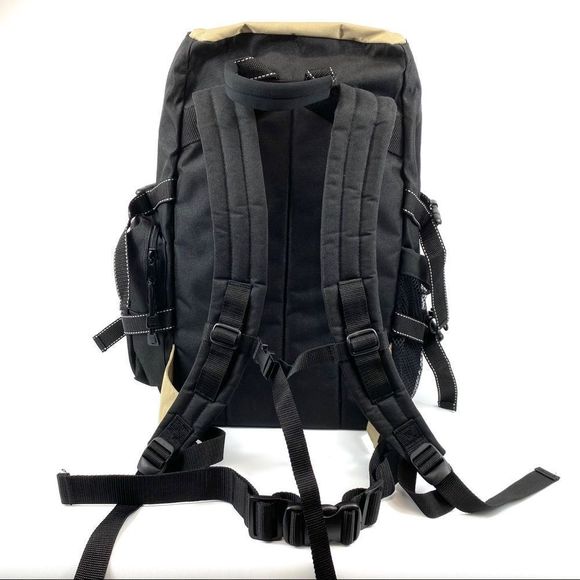 Ripzone Top Loading Lg Backpack - tan & black NWOT - Picture 2 of 14